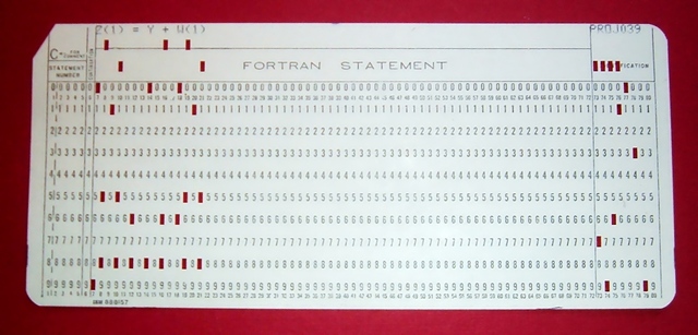 Fortran: “The IBM Mathematical Formula Translating System”