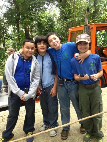Entré a los "Boy Scouts of America"