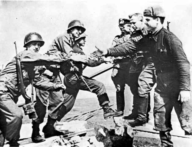 Soviets & Americans withdraw military