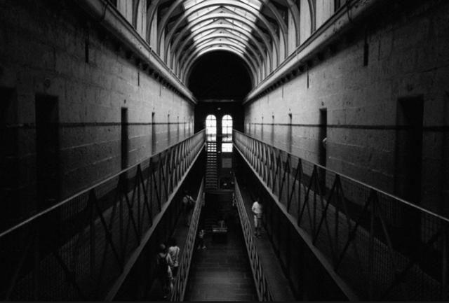 when the old melbourne jail was biult