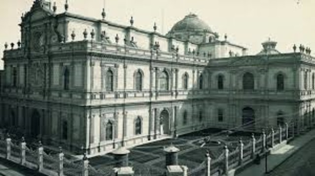 Primer decreto para la creación de la Biblioteca Nacional (24 de oct)