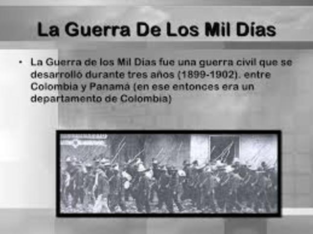 GUERRA DE LOS  MIL DIAZ