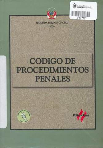 Codigo de Procedimienos Penales
