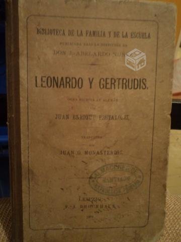 "Leonardo y Gertrudis" Pestalozzi