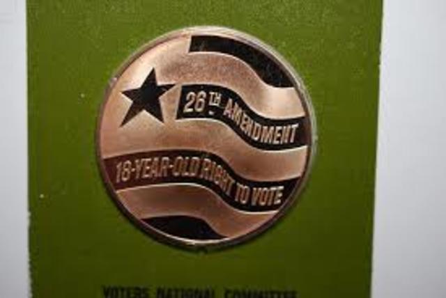 26th amendment