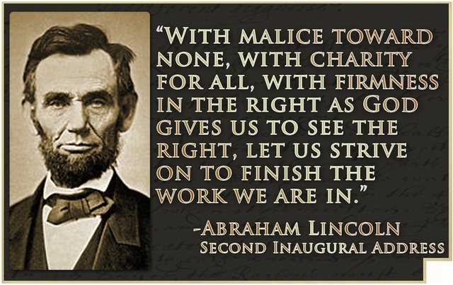 Abraham Lincoln's Second Inaugural Address