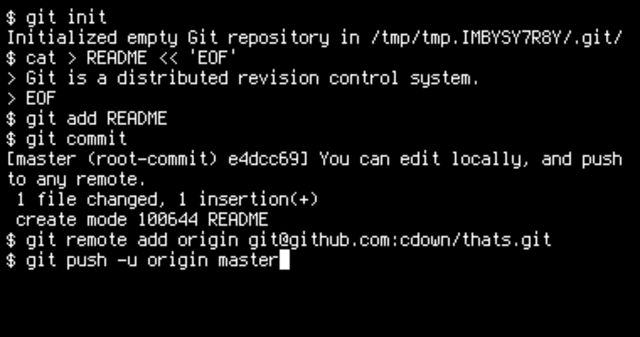 Release of Git