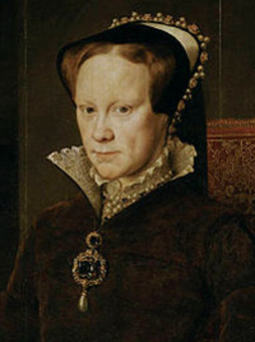 María I de Inglaterra, 1516-1558