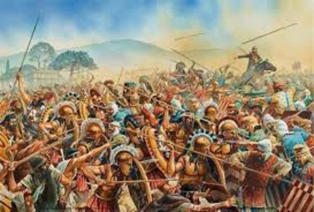 The Persians invade Indus Valley