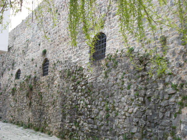 Part of the Byzantine Walls (Ioustinianou str.)