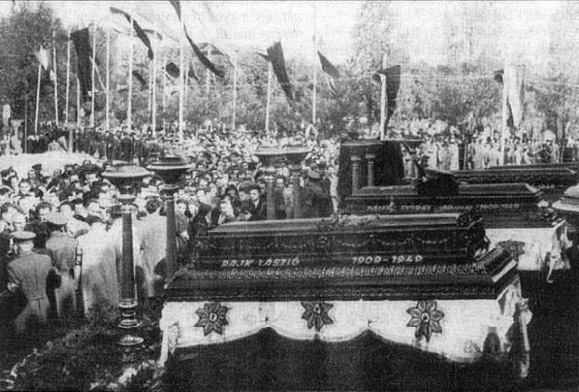 Rajk László és társai újratemetése