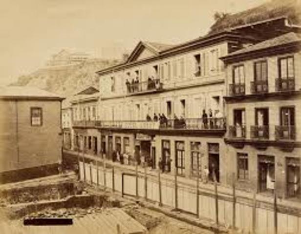Primer hotel en Valparaiso
