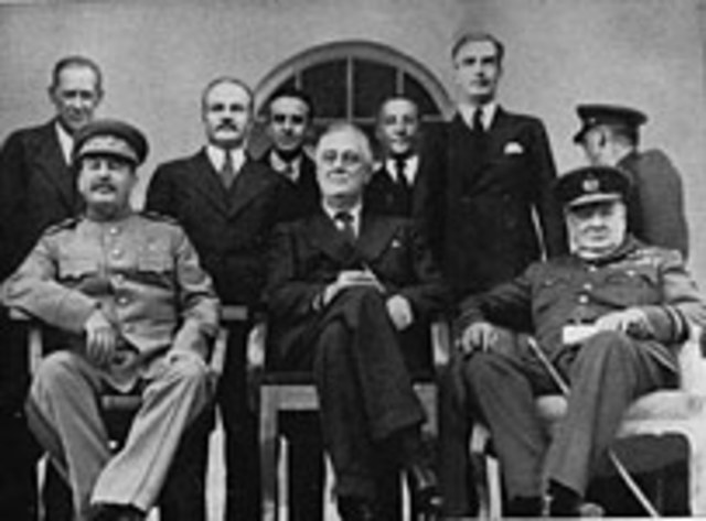 WW2(Europe)- The Meeting of the "Big Three"