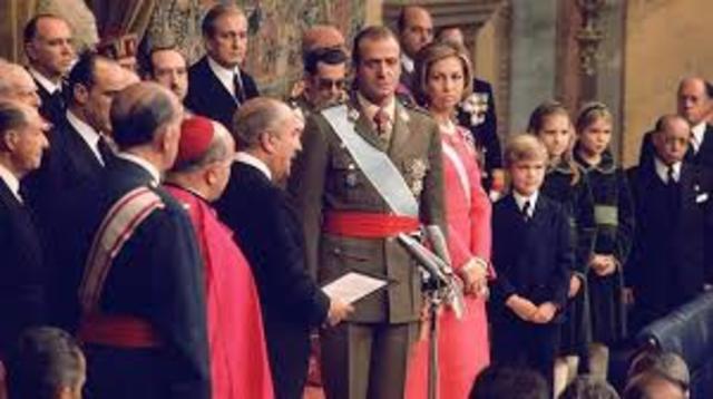 Proclamación de Juan Carlos I