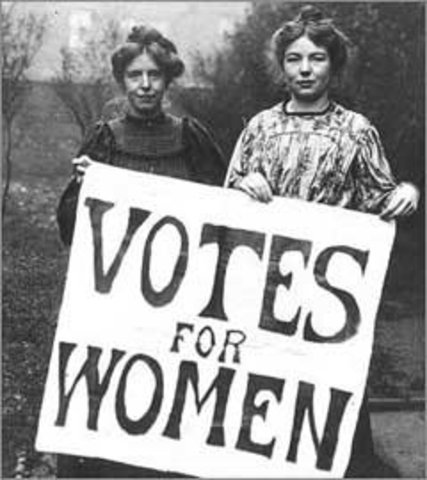 Women voting