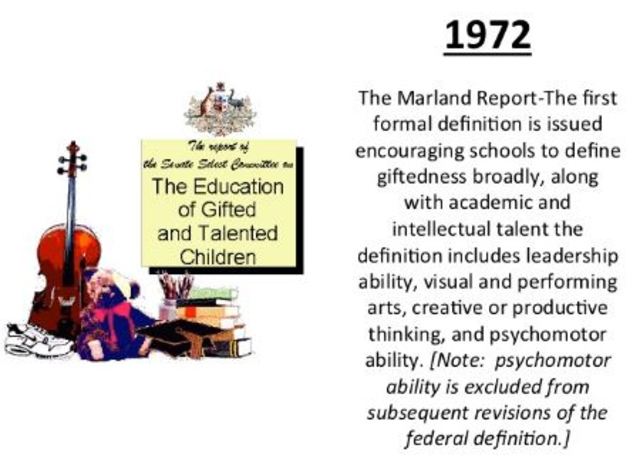 The Marland Report