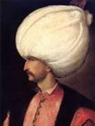1520-1566: Reign of Suleyman the Magnificent; Ottoman Empire reaches its zenith. Hungary and coastlands of Algeria and Tunisia come under Ottoman rule.