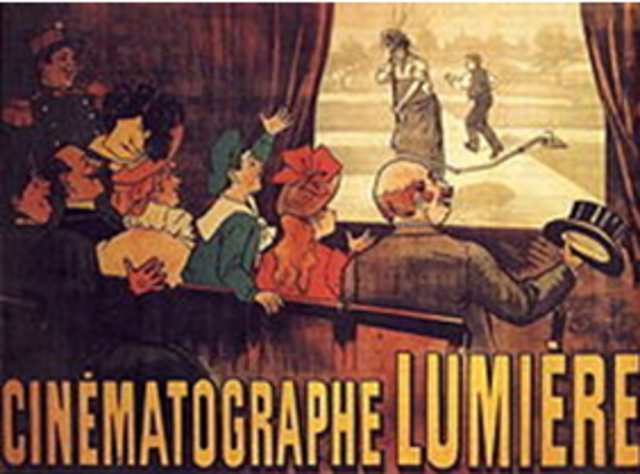 La presentación pública del cinematógrafo