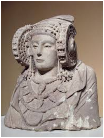 Descubrimiento del busto de la Dama de Elche