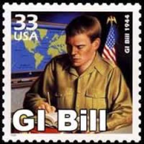 G.I Bill (Servicemen's Readjustment Act)