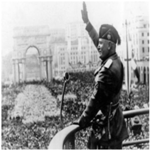 Benito Mussolini funda el Partido Nacional Fascista en Italia.