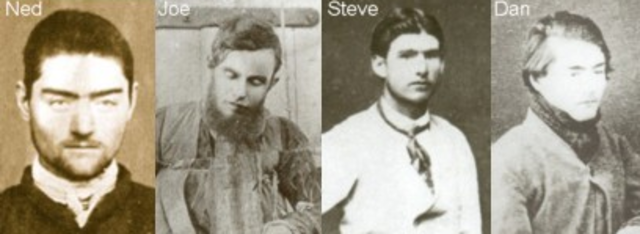 Ned Kelly and the Kelly gang established