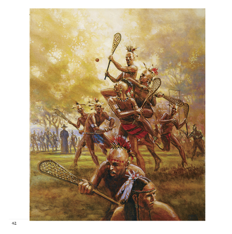 French Settlers in Canada took up the Game