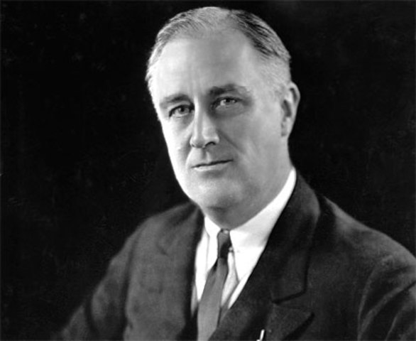 Franklin Roosevelt es electo presidente