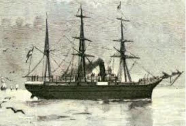 CHILE: NAUFRAGIO DEL VAPOR "CAZADOR"