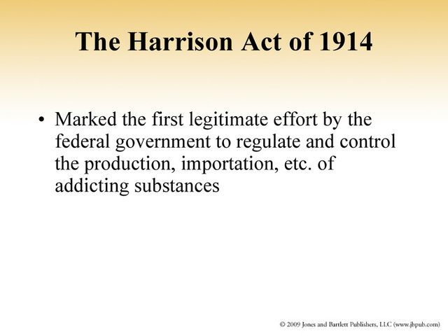 Harrison Act