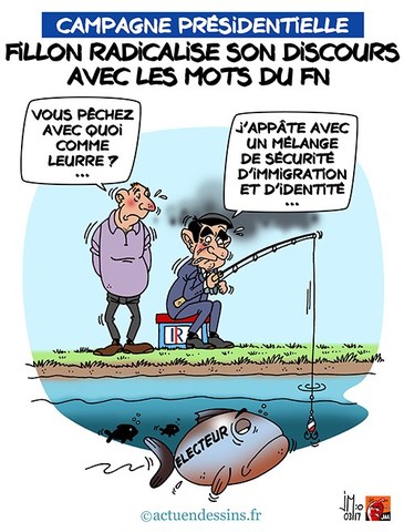 Fillon radicalise sa campagne
