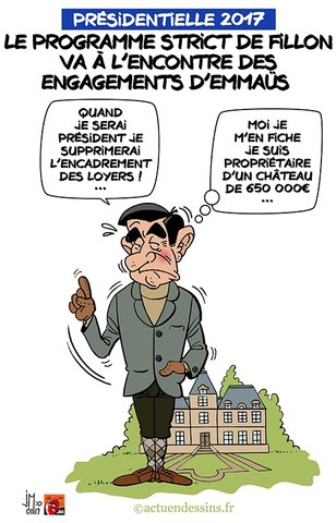 Le programme de Fillon va à l'encontre des engagements d'emmaüs