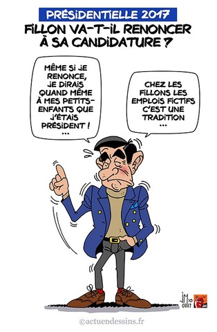 Fillon va-t-il renoncer à sa candidature ?