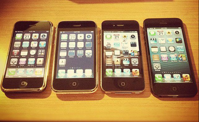 First touch screen phone