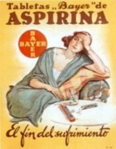 Aspirina – 1899 Félix Hoffman