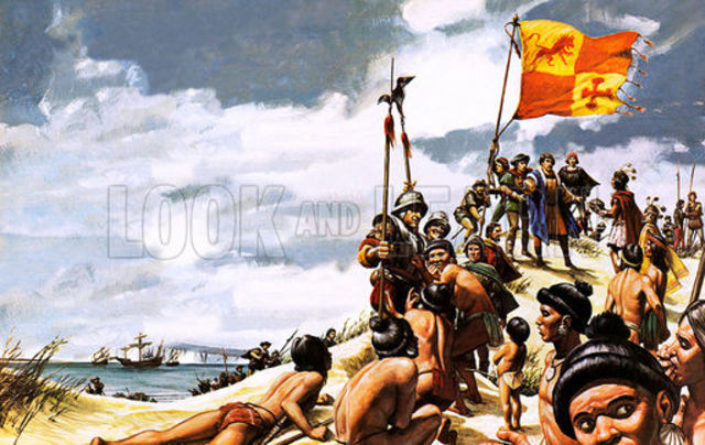 Christopher Columbus claimed Puerto Rico for Spain