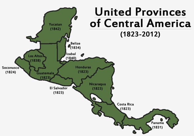 Guatemala Joins the United Provinces of Central America