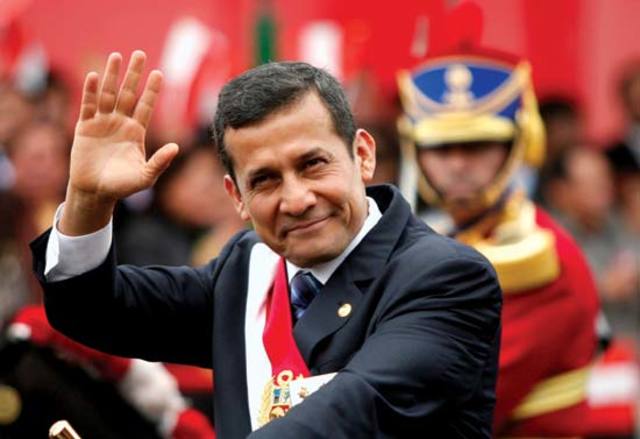 Ollanta Humala is the current president of Peru