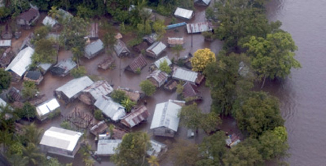 Suriname flood