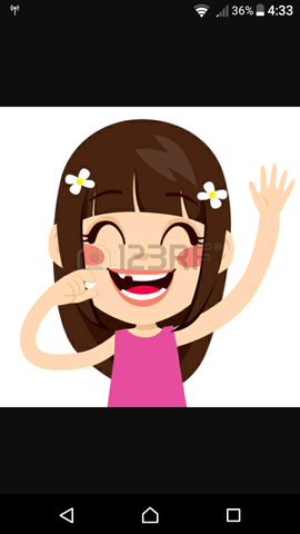 Cuando se me cayó mis dos primeros dientes