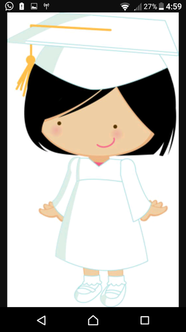 Me gradué en primaria