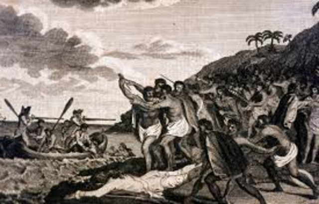 Death Of Captain Cook