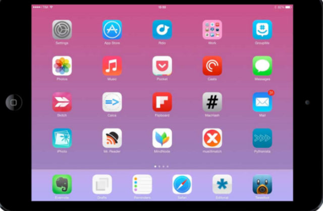 First ipad being made