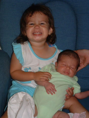 Nacimiento de mi hermana