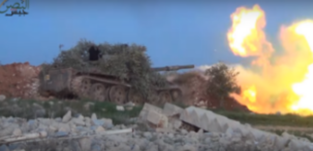 Rebel offensive in northern Hama