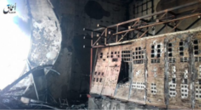 Tabqah dam damaged by fighting