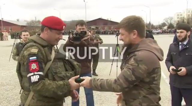 Chechen MPs return home