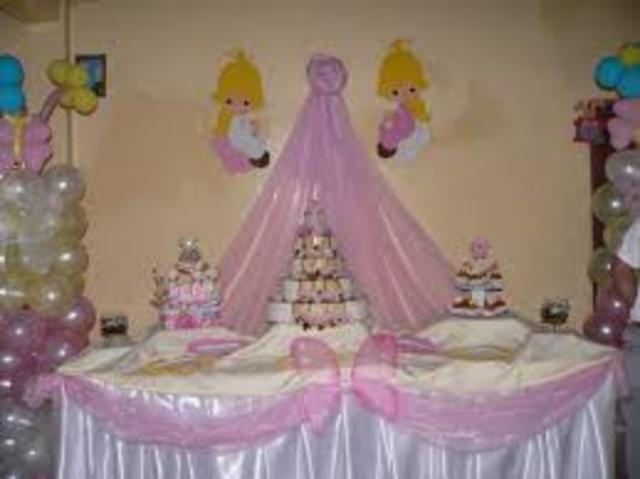 El bautizo de mi sobrina.