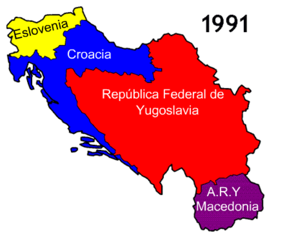 Disolución de Yugoslavia