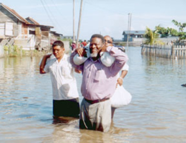 Flooding in Guyana